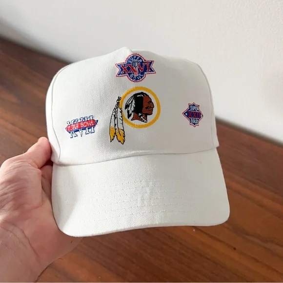 Vintage‎ Washington Commanders Hat Super Bowl Throwback Logo SnapBack